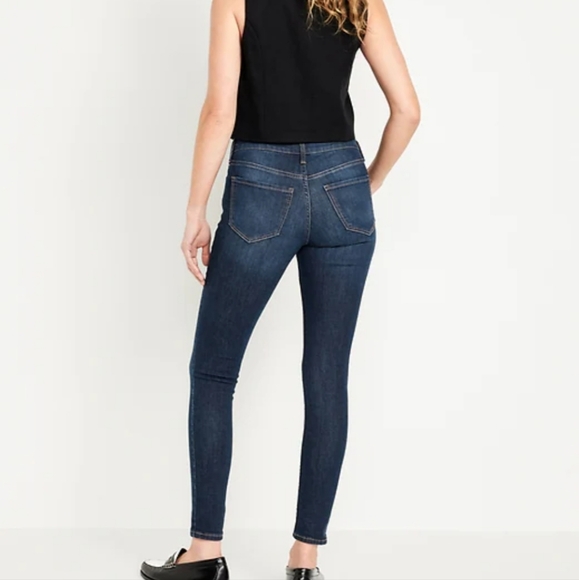Old Navy Denim - Old Navy Dark Blue Women's Skinny Jeans